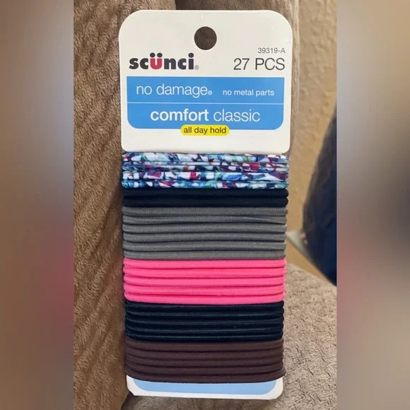 Hair Elastics / Hair Ties — Scunci, 27 Count - Picture 8 of 10